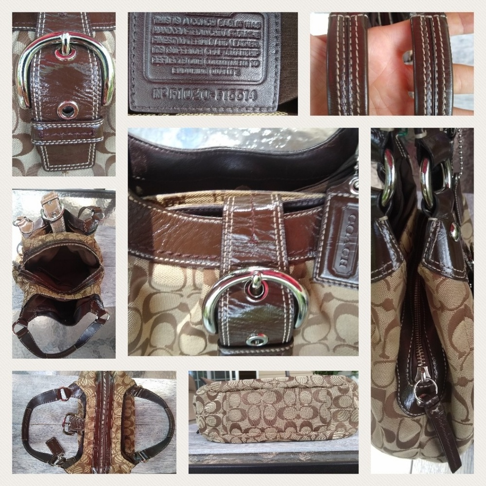 COACH hobo bag (Auth.# F1020-F15514)